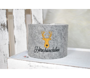 Stickserie - Hirsch Sprüche Klorollenverstecker